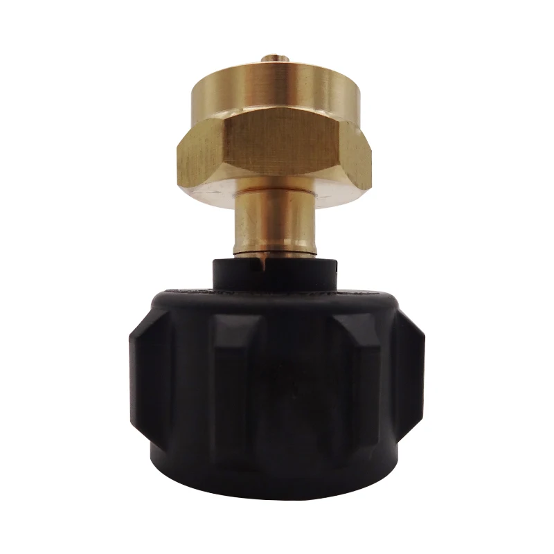 Безопасный регуляторный клапан QCC1 MENSI, адаптер для заправки пропана для цилиндра с типом 1, подходит для всех одноразовых баков весом 1 фунт