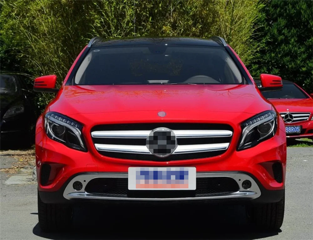 Для Mercedes-Benz GLA200 GLA220 GLA260 Автомобильные фары прозрачные линзы Авто оболочка Крышка