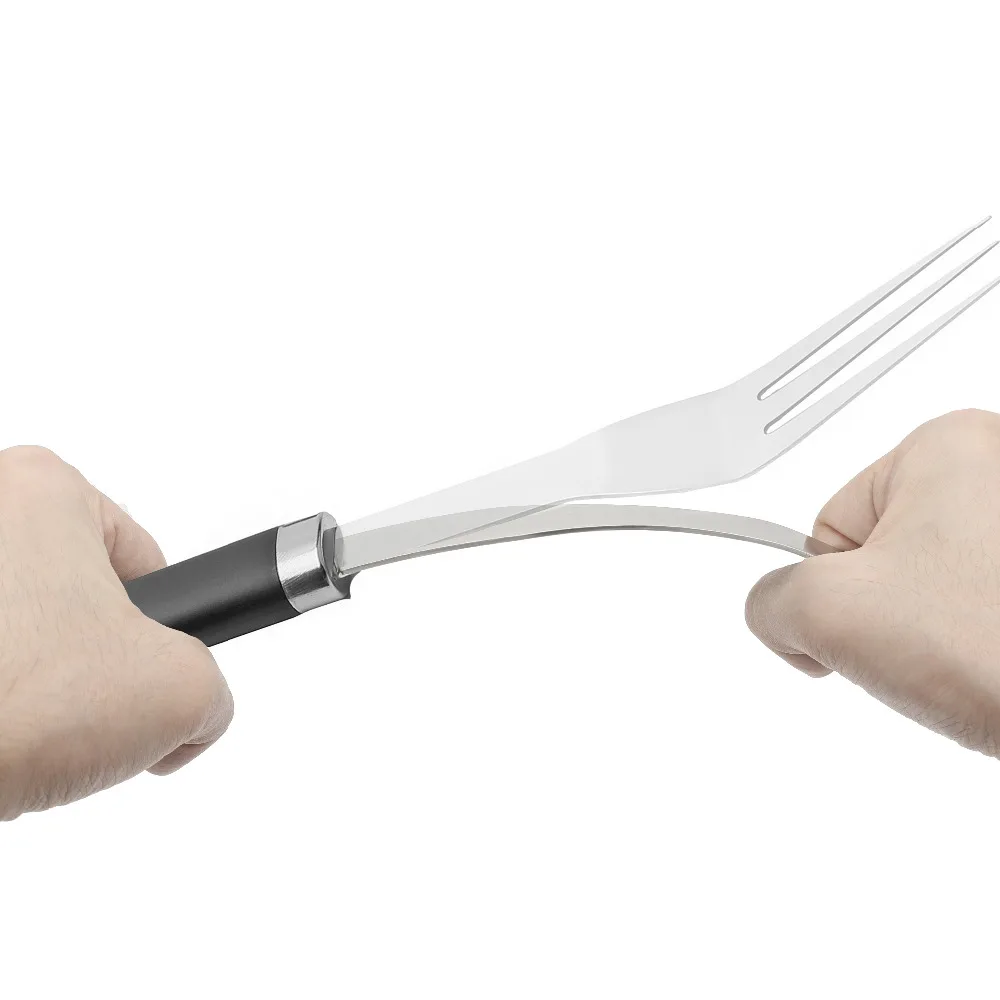 Набор инструментов из нержавеющей стали для барбекю и гриля уличный портативный