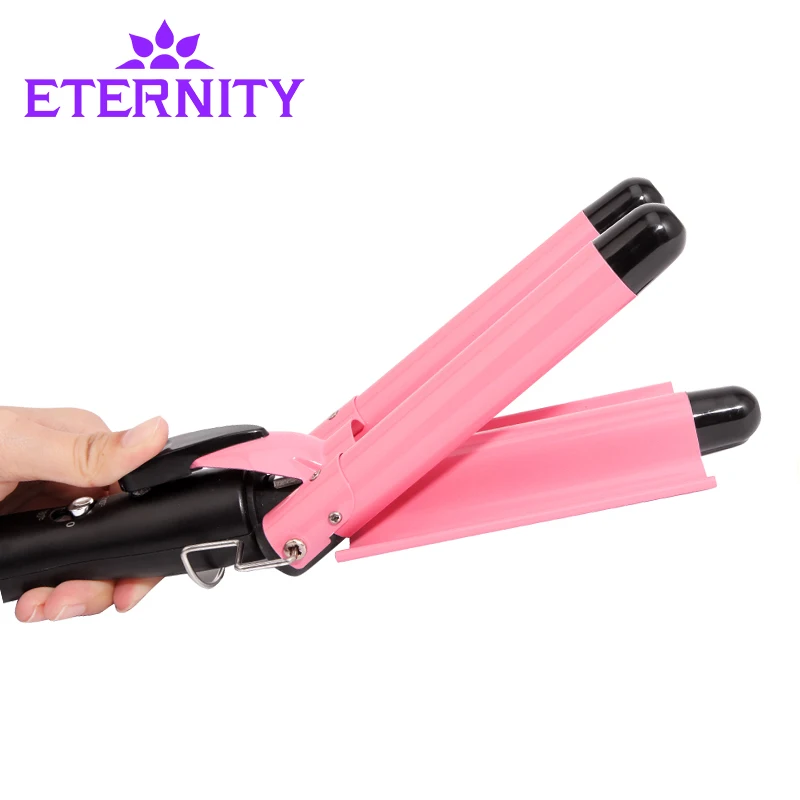 3 Бочки большая волна волос щипцы для завивки автоматический Пермь Шинная