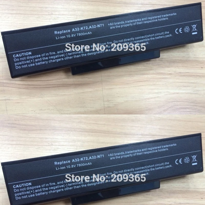 HSW Special cell Аккумулятор для ноутбука Asus Li-Ion A32-K72 A32-N71 K72DR K72 K72D K72F K72JR K73 K73SV K73S K73E N73S