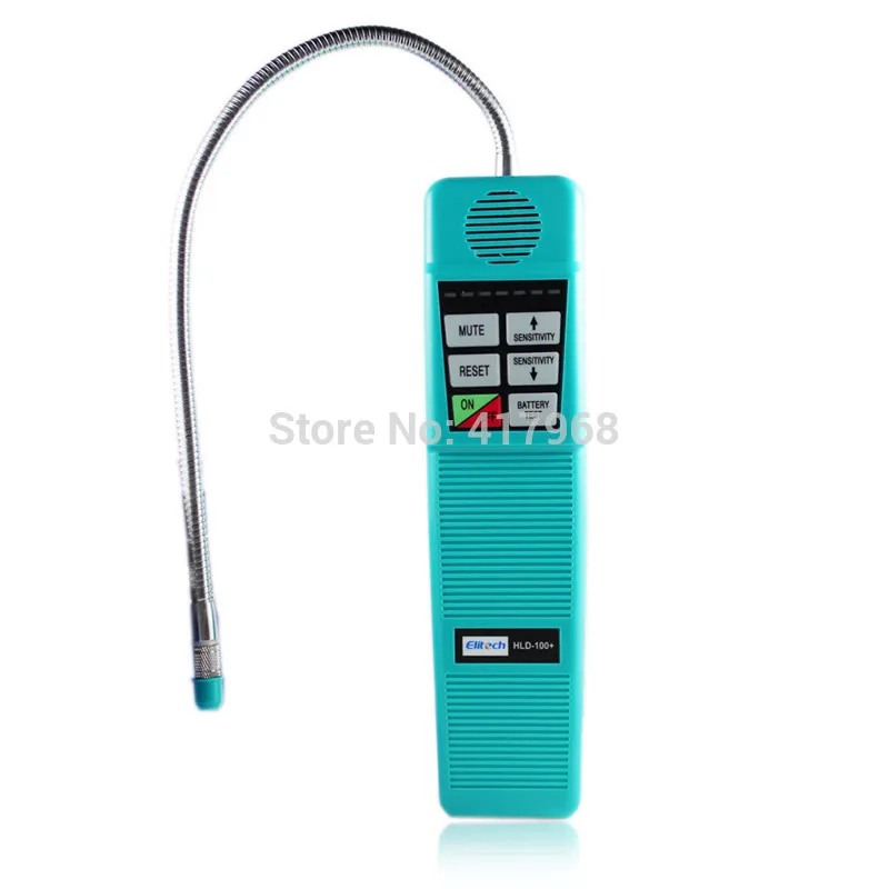 

HLD-100 Elitech Freon Halogen Refrigerant Gas Leak Detector R410A R134A HVAC Sensitivity Tool + Extra Sensor