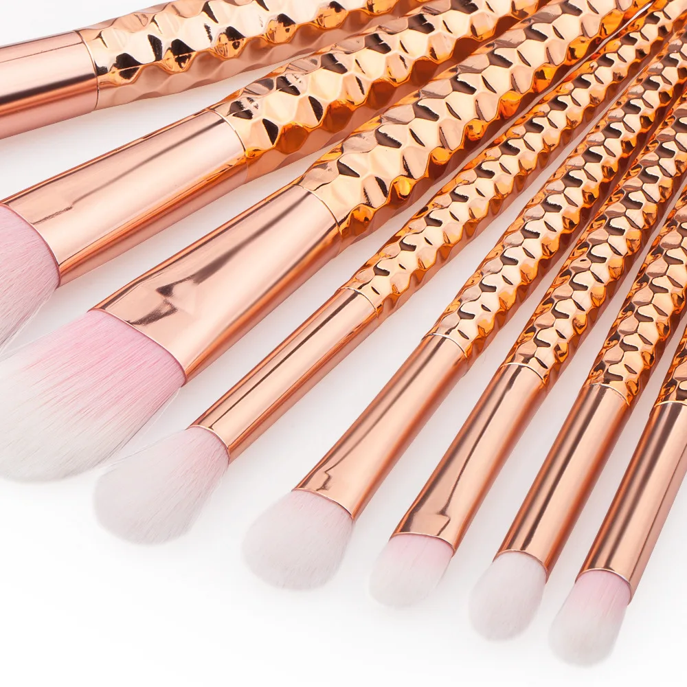 8 шт. Профессиональные Нейлоновые Косметические кисти для нанесения основы и