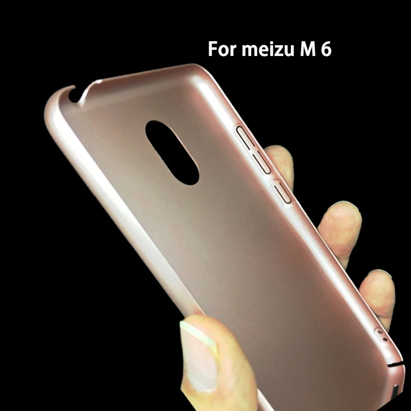Жесткий чехол для Meizu M6 полное покрытие M 6 жесткий Fundas Capa on MEIZU матовый Coque
