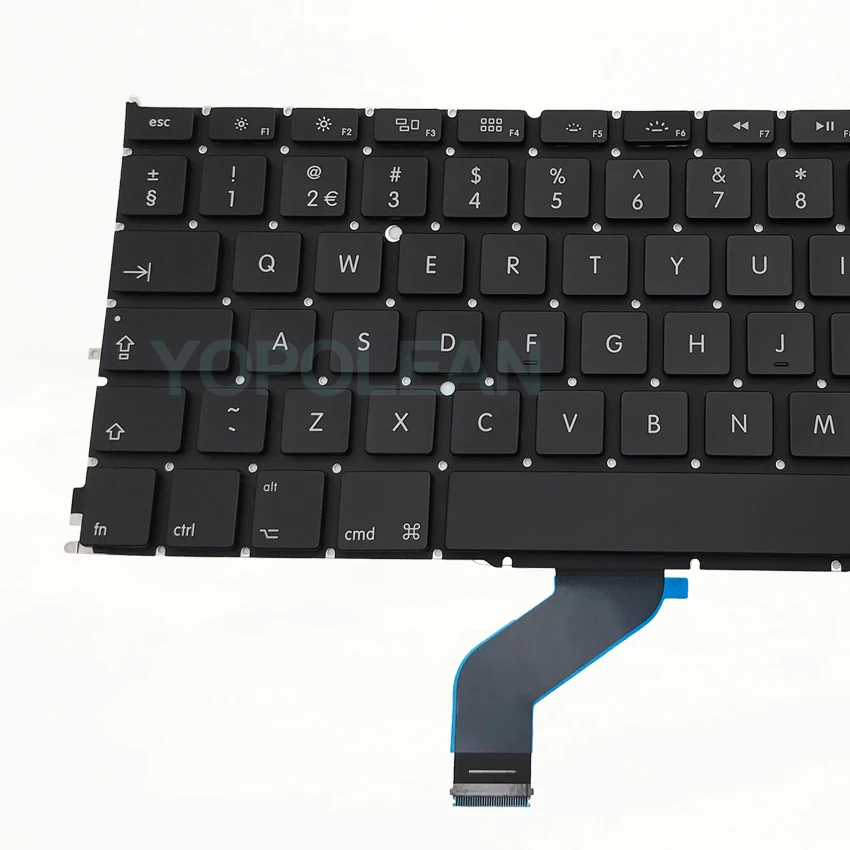 5 шт. новая английская клавиатура для Macbook Pro Retina 13 дюймов A1425 2012 2013 года|Клавиатуры