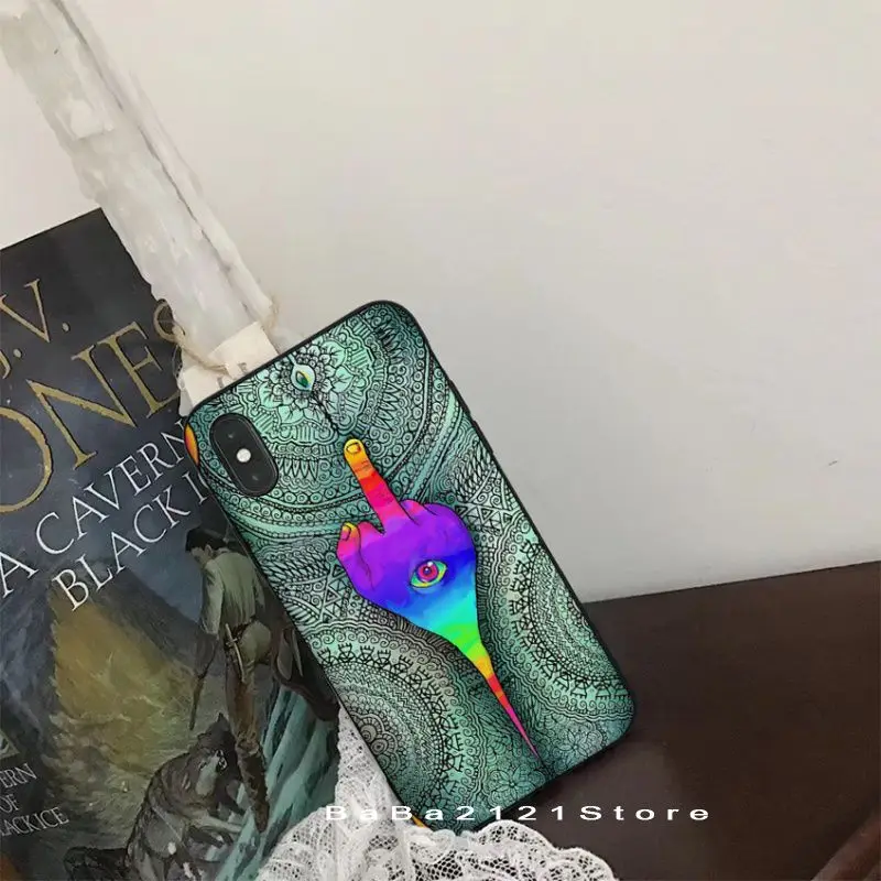 

Babaite Hamsa Hand of Fatima Printing phone Cover for iPhone X Xs Xr XsMax 10 7 8 plus 6 6s 5 5s SE 5c11 11pro 11promax