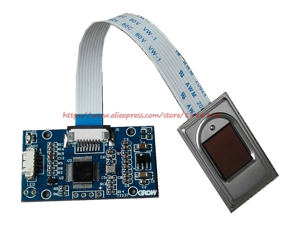 R306 емкостный модуль отпечатков пальцев импортный чип сбора FPC1011F3|chip|chip module |