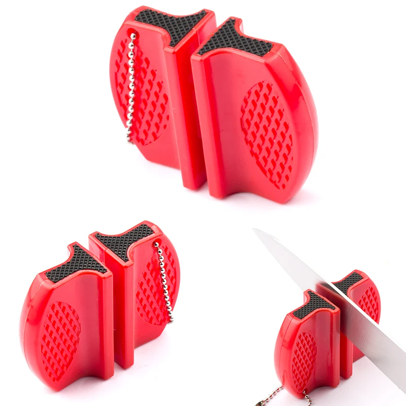 Portable Mini Ceramic Rod Tungsten Steel Kitchen Knives Sharpener Tool Pocket Knife Sharpening Accessories For | Дом и сад