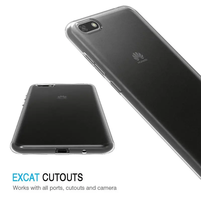Чехол для Huawei Y5 Lite 2018 прозрачный мягкий чехол Y5lite Y 5 45 DRA LX5 Силиконовый ТПУ