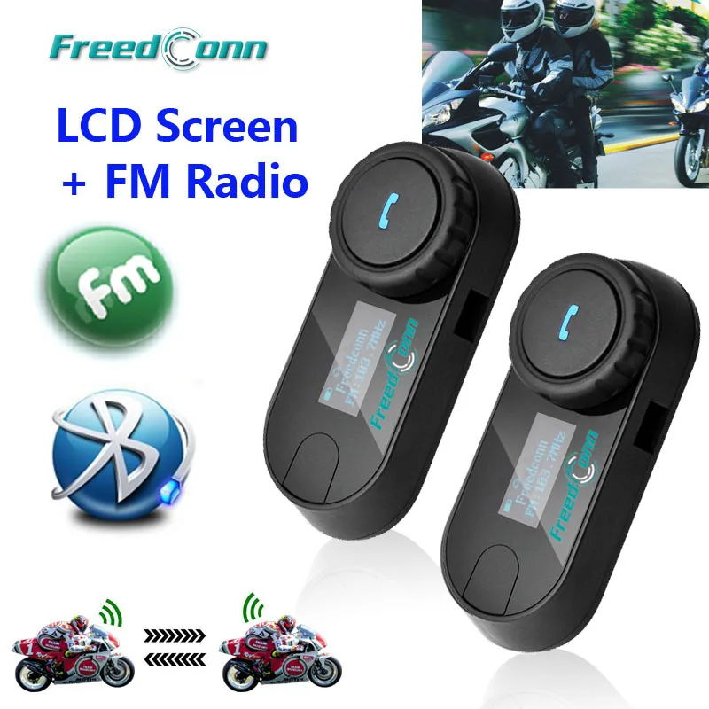 Оригинальный FreedConn 2 предмета TCOM SC BT Bluetooth переговорное устройство для