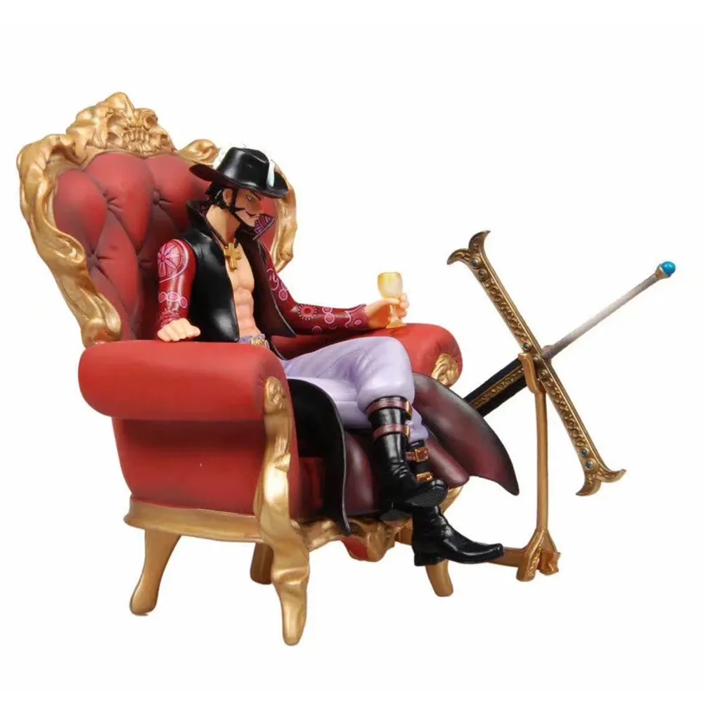 Одна фигурка Dracule Mihawk горячие игрушки для детей Figma кукла диван Ver. ПВХ Модель