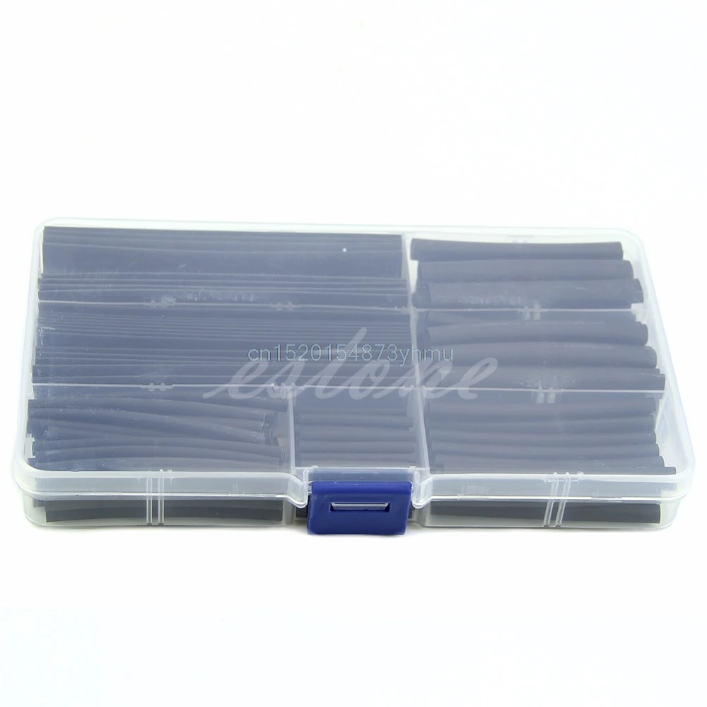 

150pcs 2:1 Halogen-Free Heat Shrink Wrap Sleeves Tubing Tube Sleeving Wire Cable #L057# new hot