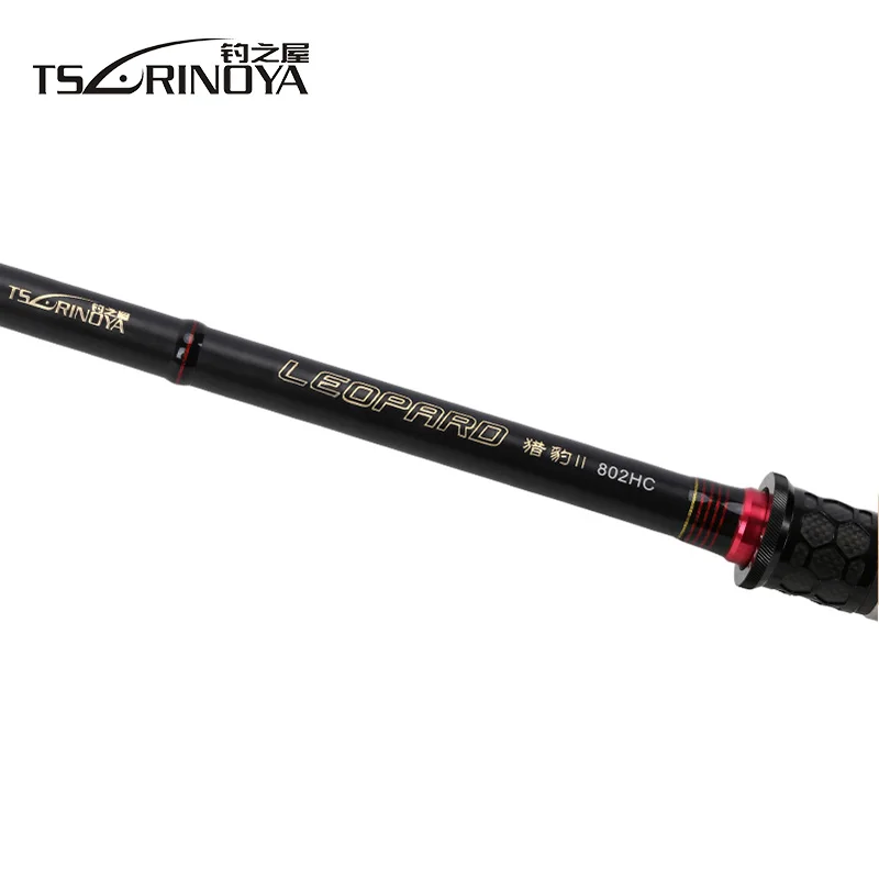 Твердая Удочка Tsurinoya LEOPARD 802HC 2 4 м H Power удочка для заброса приманки со змеиным