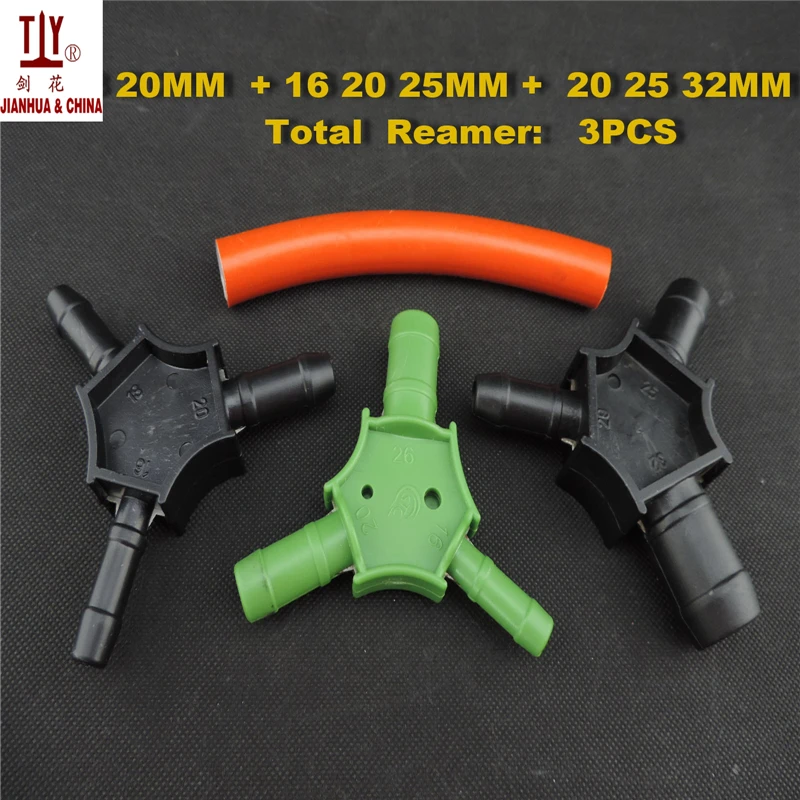 Good hande tools16 32mm PEX AL Internal and external hand Reamer/ pex al pipe T Calibrator tool Fitting for Plumbing Pipe|hand reamer|reamer toolpipe