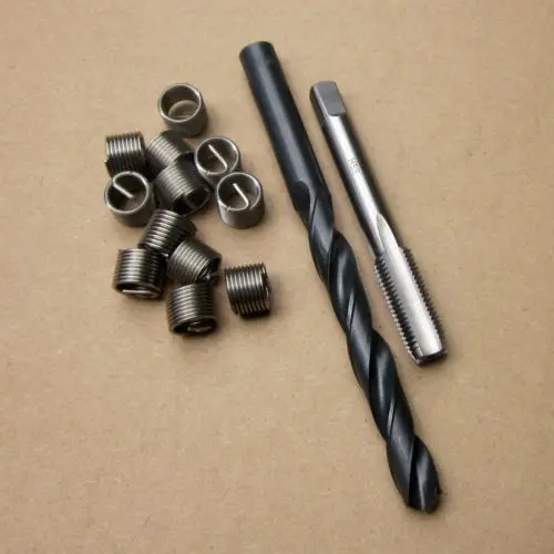 

Coil Thread Repair M8 x 1.25 Drill and Tap 12 Inserts