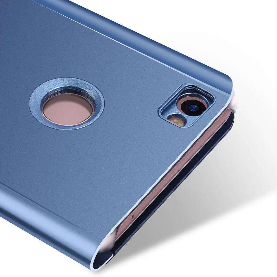 Smart Case For Redmi NOTE5 NOTE5PRO 5Plus 4X 6Pro Redmi6 Flip Stand Mirror RedmiNOTE5A NOTE4X NOTE3 | Мобильные телефоны и