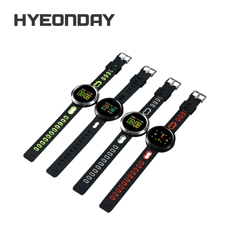Hyeonday Смарт часы 4 0 Bluetooth Спорт Шагомер X9-V0 наручные Smartwatch для Android IOS сердечного
