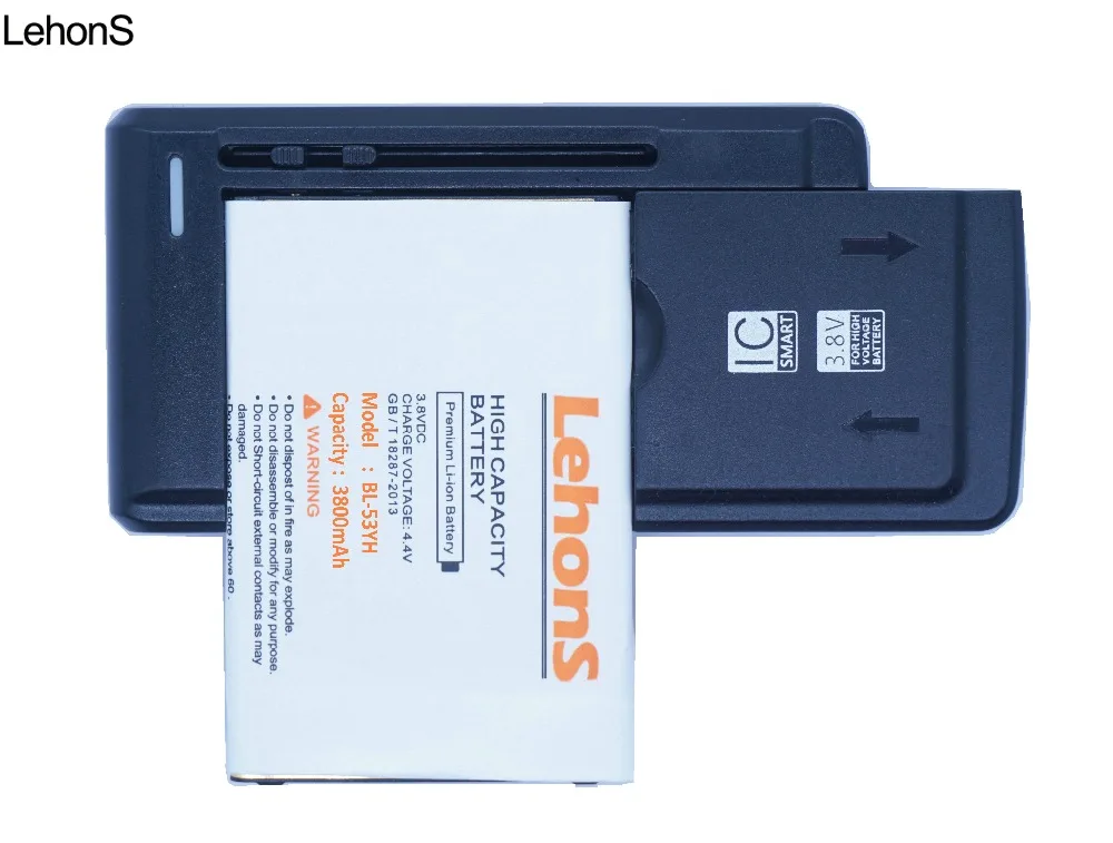 LehonS 3x аккумулятор большой емкости 3800 мАч для LG G3 D850 D855 D858 D830 D851 VS985 F400|Аккумуляторы