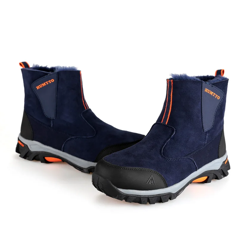 HUMTTO Мужская и женская теплая обувь для пешего туризма уличная спортивная из