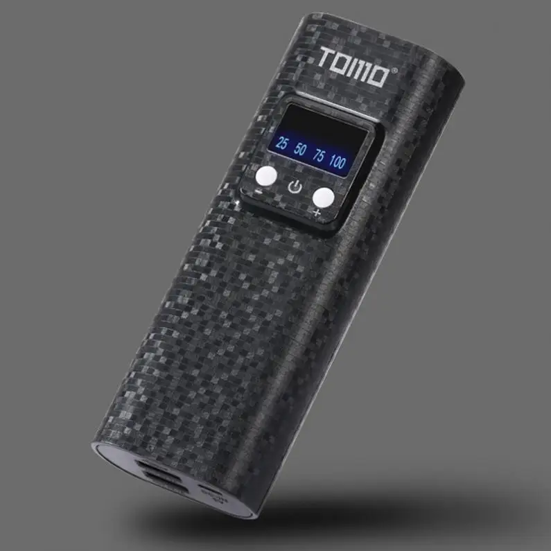 TOMO Q2 USB Li-Ion интеллектуальное зарядное устройство портативный lcd DIY Мобильный Внешний аккумулятор чехол с поддержкой 2x18650 аккумуляторов для телефона