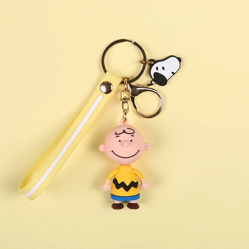 Новинка 2019 милый брелок с мультипликационным принтом Charlie Brown для дам креативная Автомобильная сумка