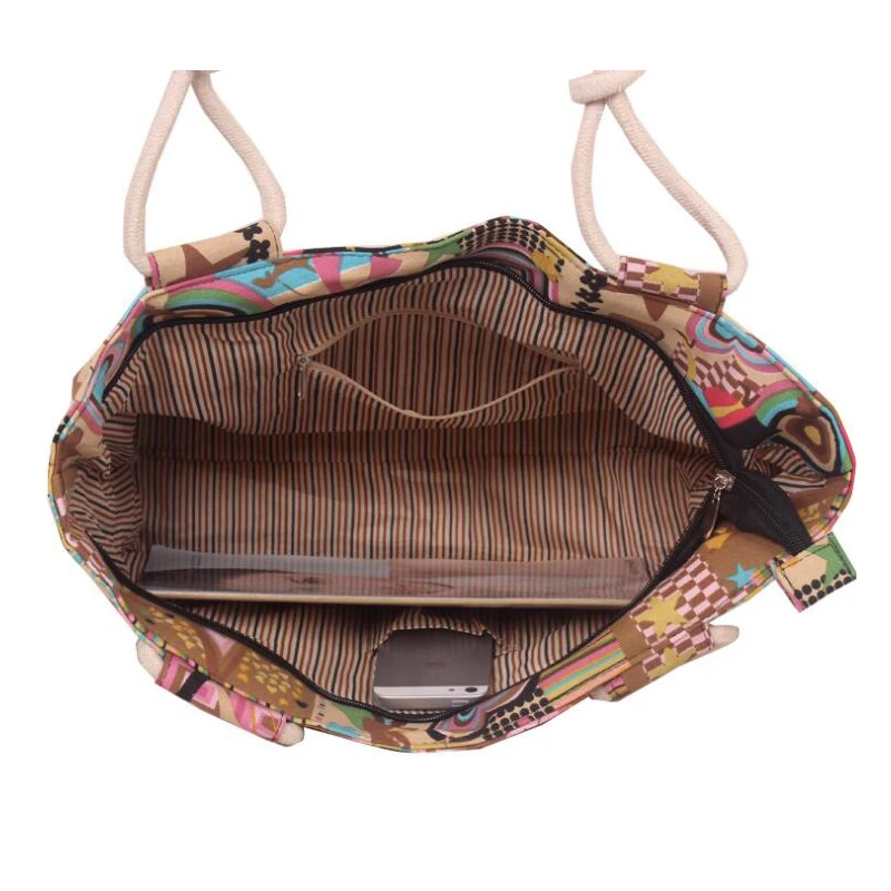 

Women's Canvas Shoulder Hand Bag Tote Bag