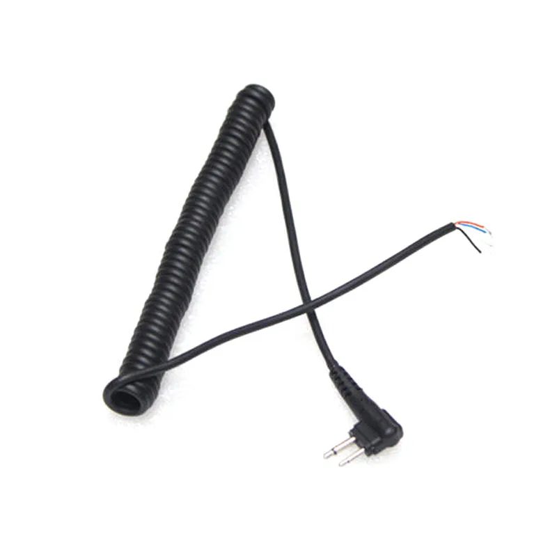Сменный 2-контактный M-разъем PTT Mic Динамик кабель для Motorola GP68 GP88 GP300 CP150 CP200 CLS1110 CT450