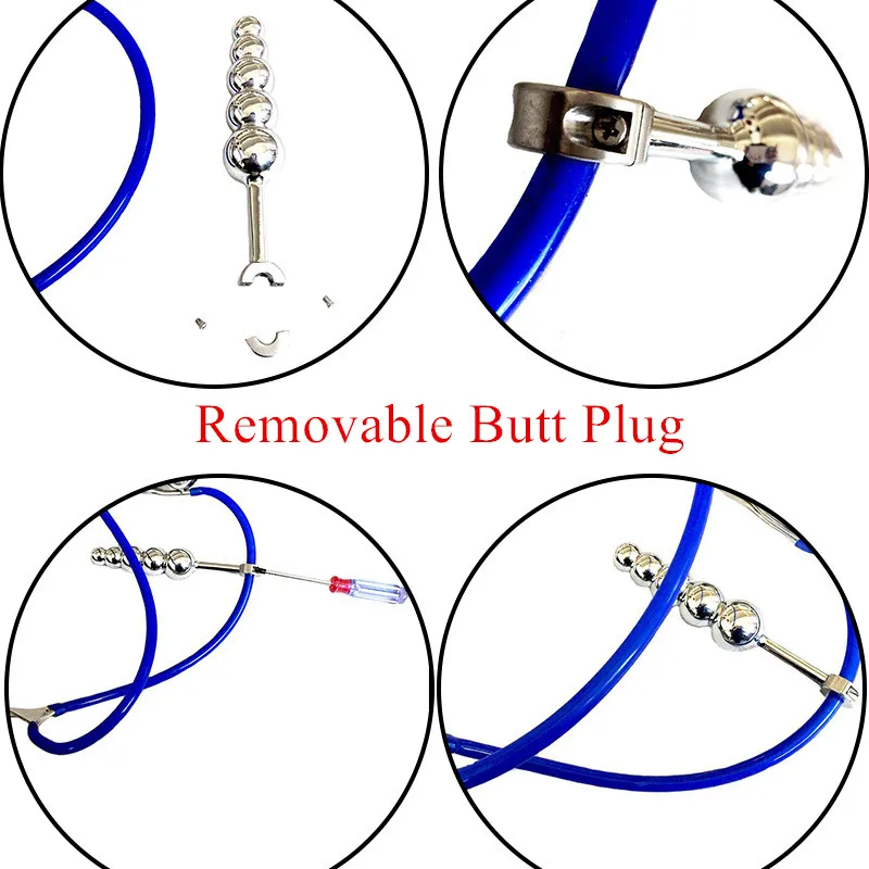 Male Chastity Device With Anal Male Chastity Device With Anal