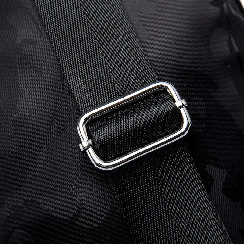 Новое поступление Мужская нагрудная сумка Оксфорд с одним плечевым ремнем через