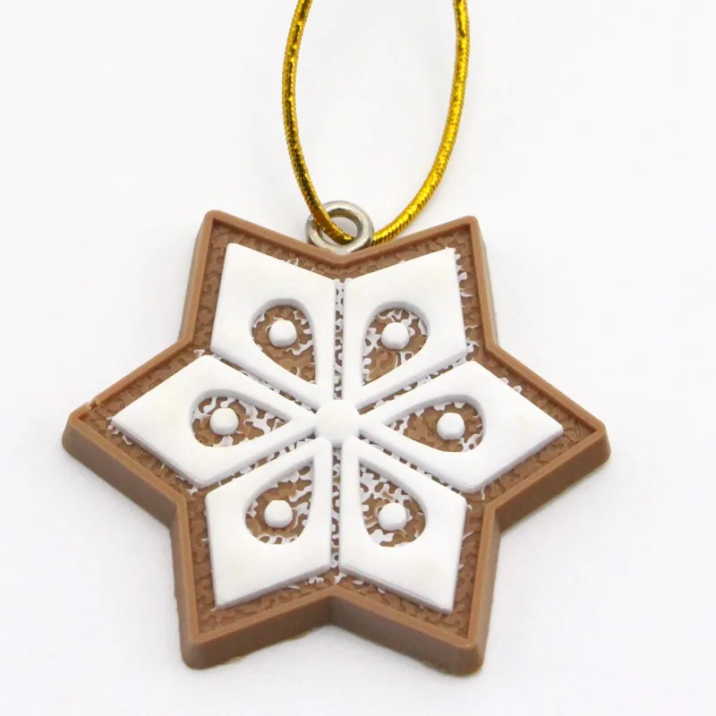 Полимерная глина Рождественская елка украшения Снежинка мультфильм крекеры вечерние украшения для дома на Рождество 1 компл./лот(11 шт./компл.) H0104