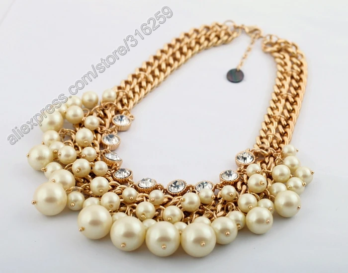 Повседневное модные короткие цепи Multi Слои Цепочки и ожерелья s имитация