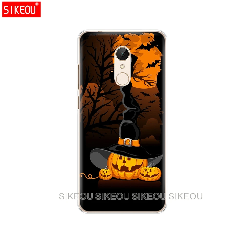 Силиконовый чехол для телефона Xiaomi redmi S2 Y2 6 5 2 3 3s pro PLUS note 4 4X 4A 5A 6A с тыквой на