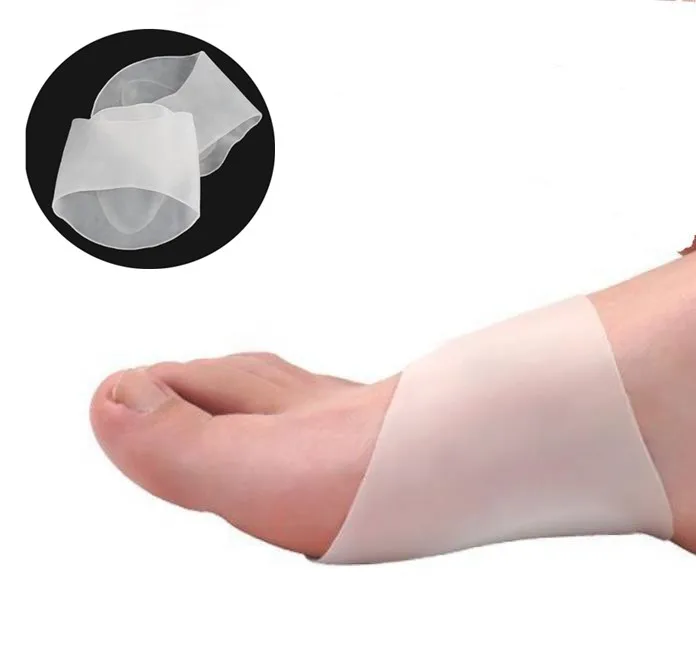 Soft Gel Sleeves for plantar fasciitis Support Flatfoot Arch Pad Midfoot Cushion Foot Bone Braces Supports Shoe Insert | Красота и