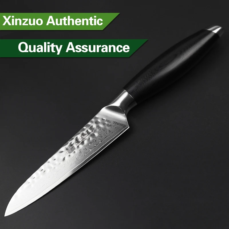 XINZUO 5 &quotМногофункциональный нож 73 слоя японский дамасский стальной кухонный с