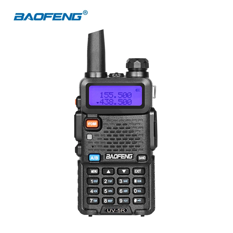 Переносная рация BaoFeng портативная VHF 136 174 UHF 400 520 МГц двухдиапазонный