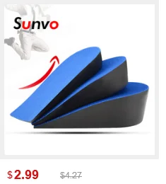 Sunvo, стелька из пены с эффектом памяти, дезодорант, уход за ногами, облегчение боли, подушечки на пятке, амортизирующие стельки для женщин и мужчин