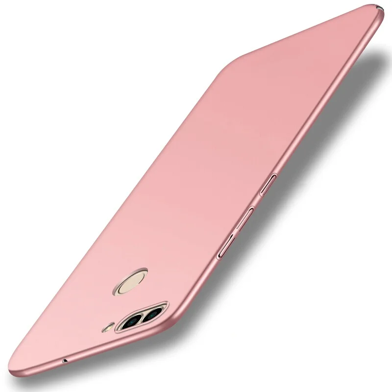 Роскошный Жесткий чехол для huawei P Smart Cover протектор Dual SIM FIG-LX1 LX2 LX3 FIG-LA1 on P Smart жесткий матовый чехол для ПК Coque Fundas