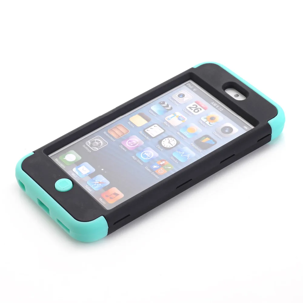 Ударопрочный чехол для Apple iPod Touch 6 гибридный жесткий и силиконовый телефона s Fundas