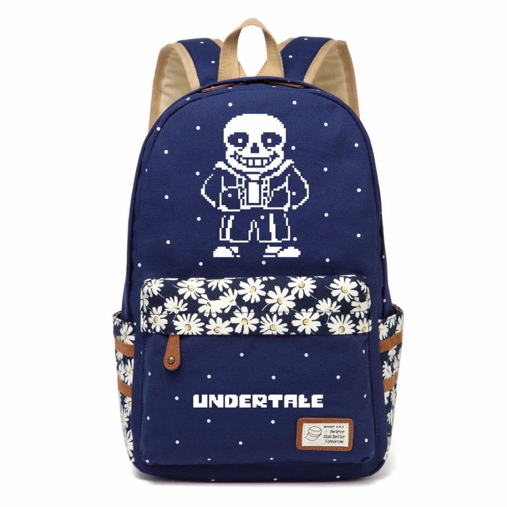 Рюкзак WISHOT Undertale sans надоедливая собака дорожная сумка на плечо для девочек