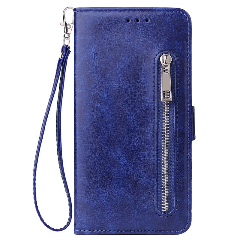 Huawei Y7 чехол для Fundas huawei Y7 Y 7 роскошный классический стиль кошелек на молнии кожаные чехлы для телефонов Coque