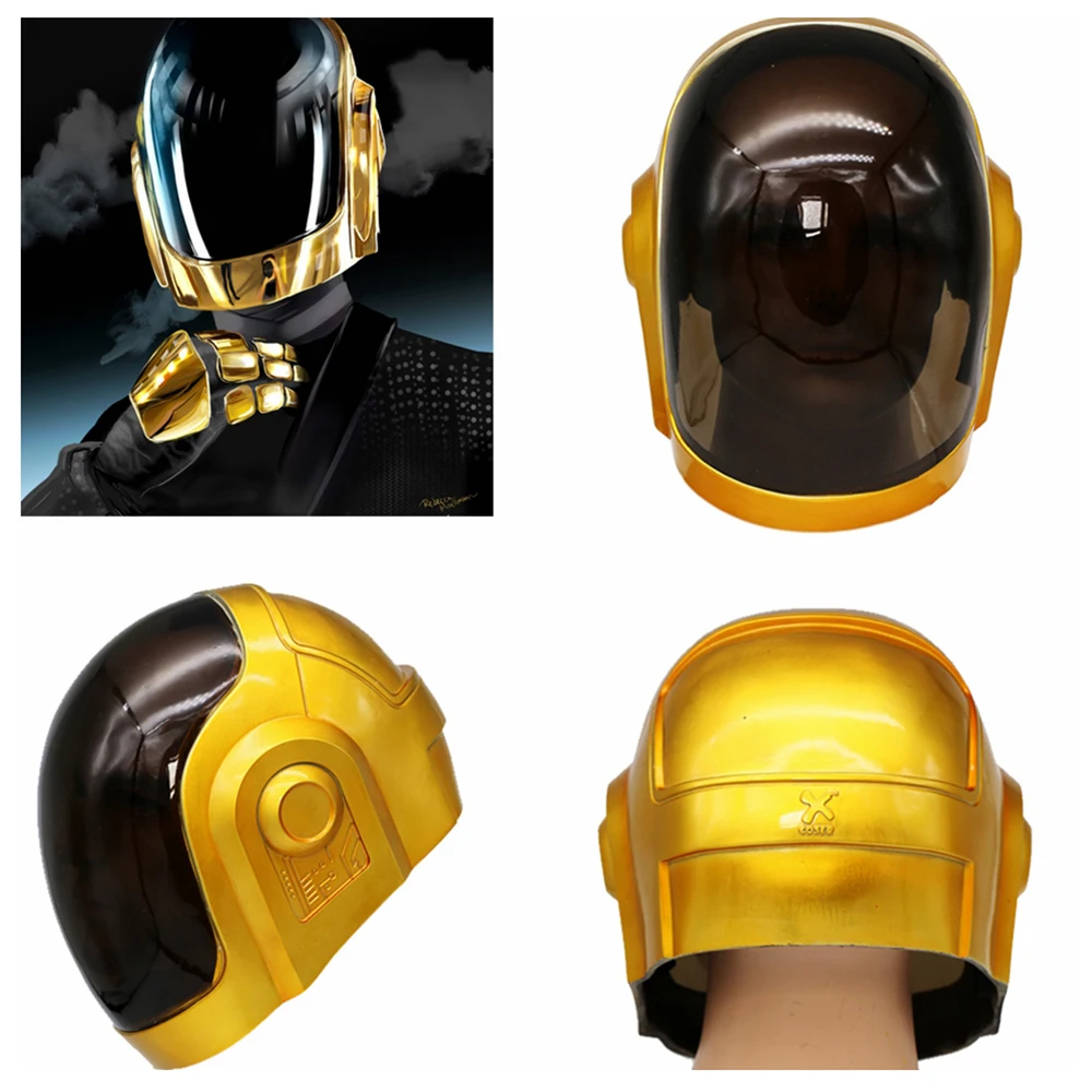 Группа Daft панк Ги-Мануэль смолы шлем из ПВХ праздник Косплей Костюм реквизит фестиваль Хэллоуин маски Рождество Косплей вечерние шлем