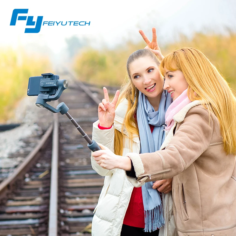 Feiyu Vimble2 Камера мобильного телефона стабилизатор Gimbal ручной PTZ выдвижной