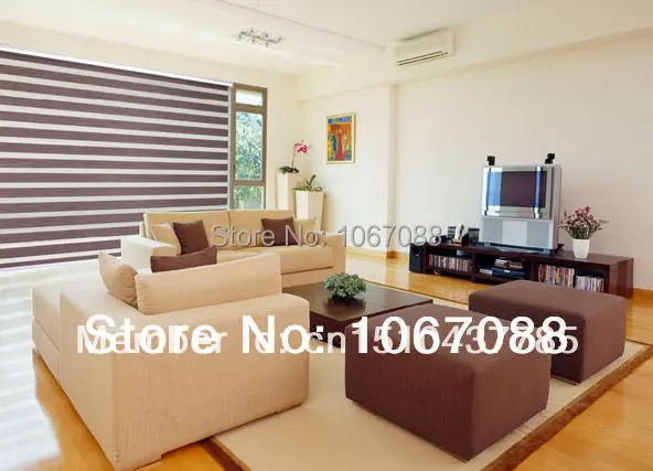 Шторы с полузатенением зебры 100% полиэстер оптом/в розницу|window curtain for living|curtains