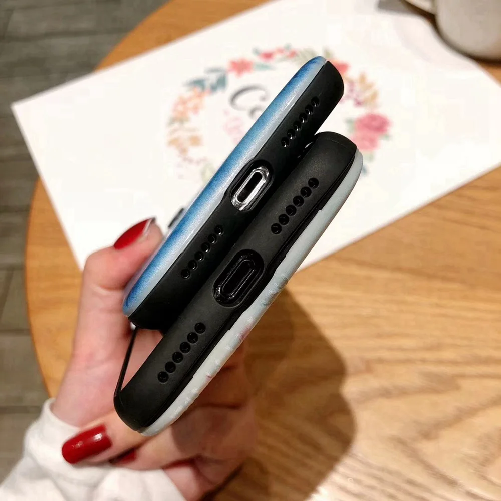 KISSCASE Винтажный чехол для телефона с цветами iPhone 7 X XS MAX XR держателем iphone 8 6 6S Plus