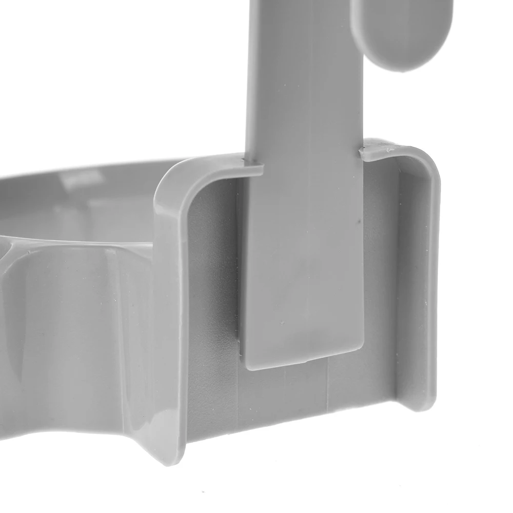 

Bathroom Hair Dryer Stand Organizer shelf Storage Rack Holder Ring Plastic for Home Hotel Dormitory