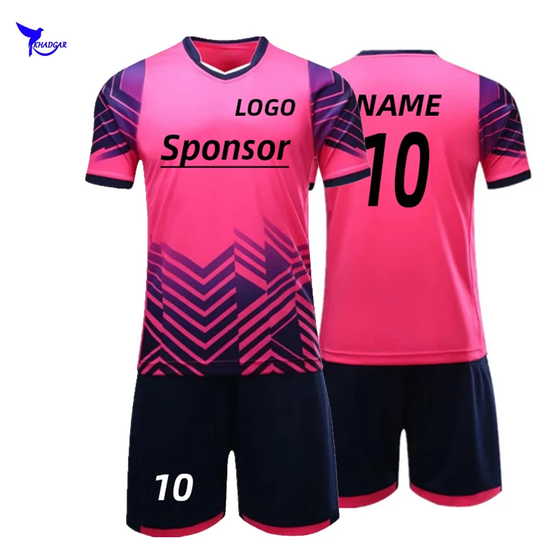 

Jerseys & Shorts Customize 19/20 Blank Football Set Kids Boys Soccer Uniform Men Women Futsal Team Training Suit Sport Tracksuit