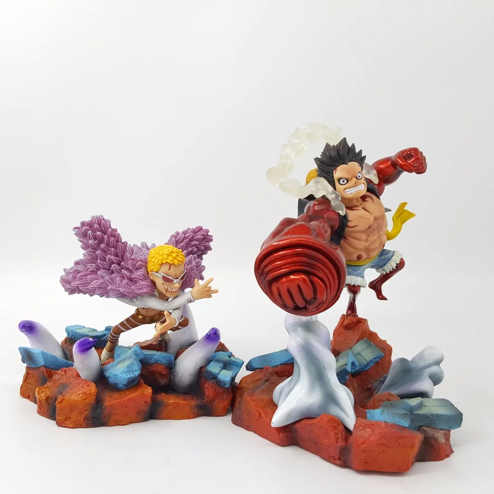 One Piece Luffy Gear 4 VS Doflamingo ПВХ фигурка 170 мм Аниме Zoro Sanji модель игрушки | Игрушки и хобби