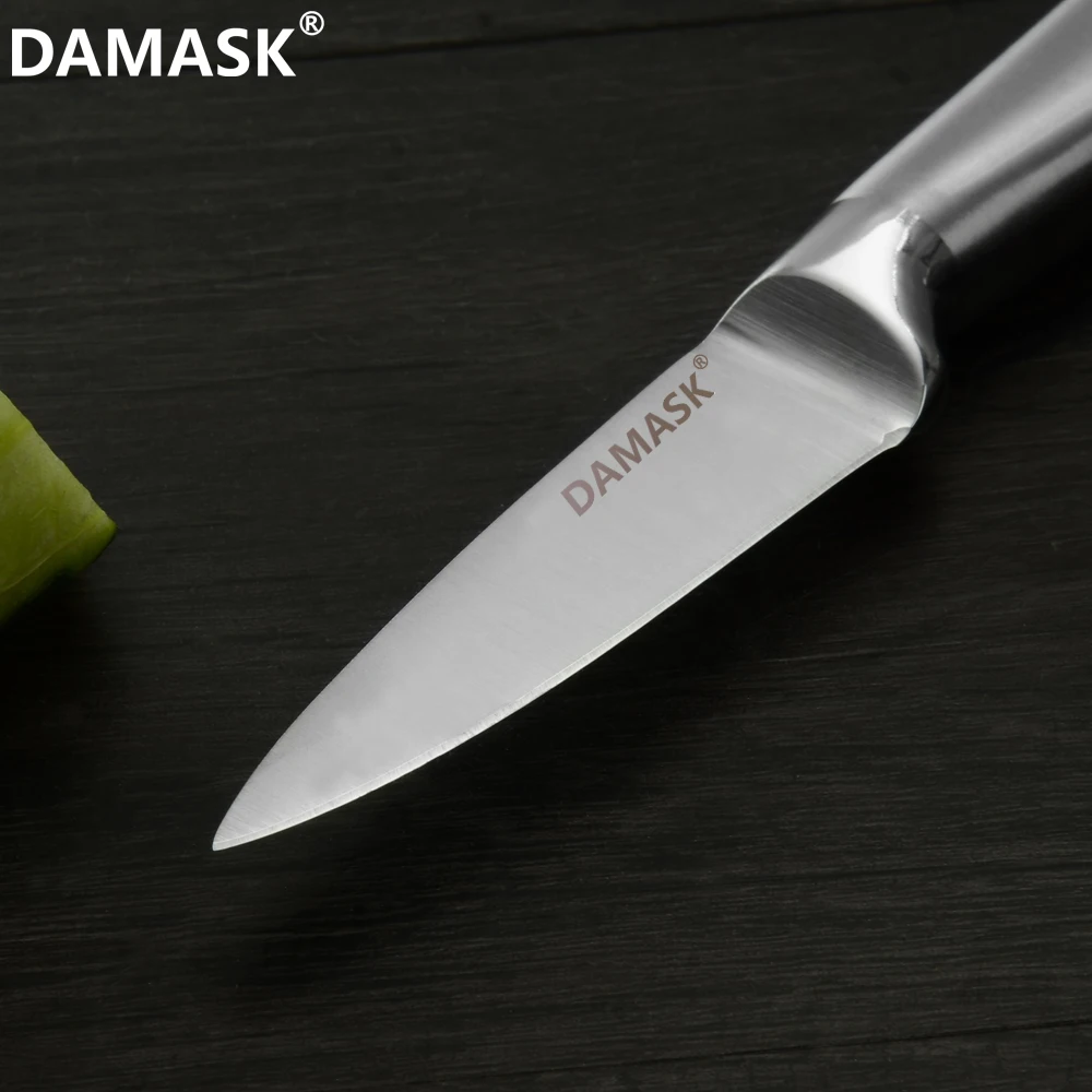 Damask кухонные профессиональные ножи 3 5 дюйма для очистки овощей столовые приборы
