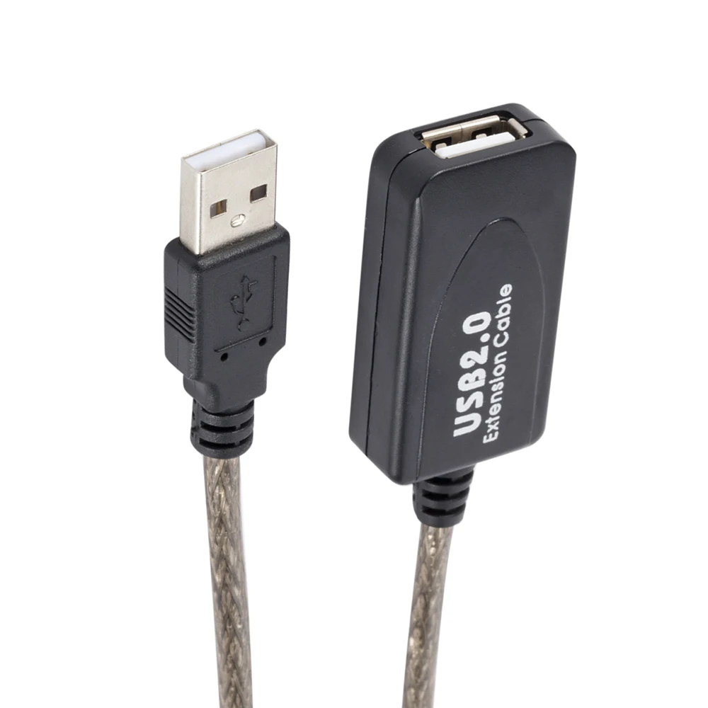 USB кабель удлинитель 5 м/10 м/15 м/20 м штекер гнездо 2 0|Компьютерные кабели и разъемы| |