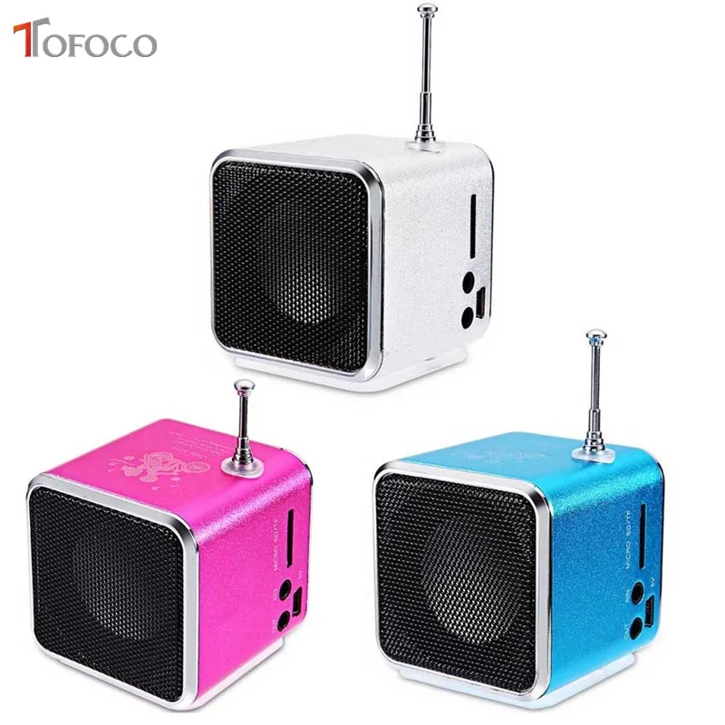 Bluetooth-Колонка TOFOCO портативная с ЖК-дисплеем | Электроника